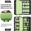 Vitrina plegable para 66 cuchillos de bolsillo EDC verde