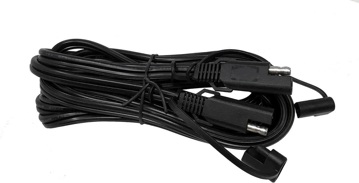 Cable extensión 12V 12pies 2pines con cubierta polvo