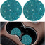 2 Pzas Posavasos Auto Antiderrap con Cristales Rhinestone