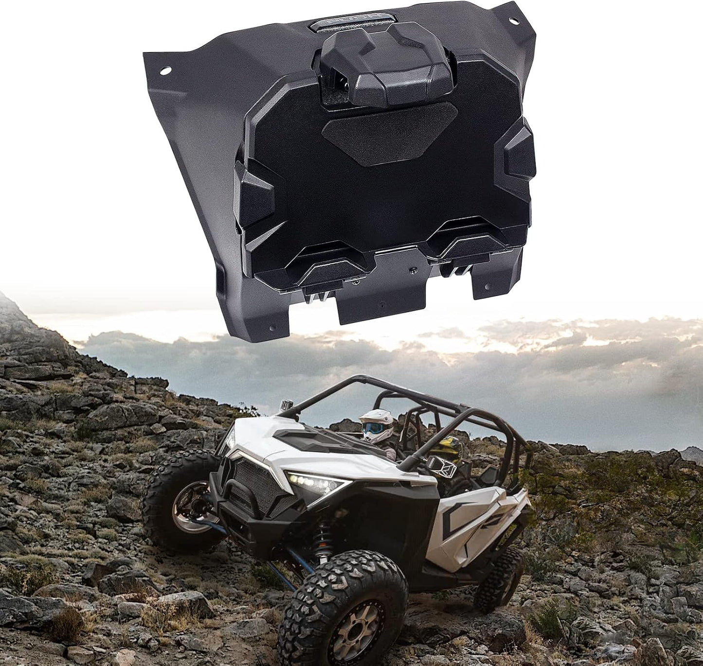 Soporte GPS con bandeja para RZR Pro XP/RTurbo R 2020-23