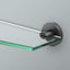 Estante cristal tocador color negro mate
