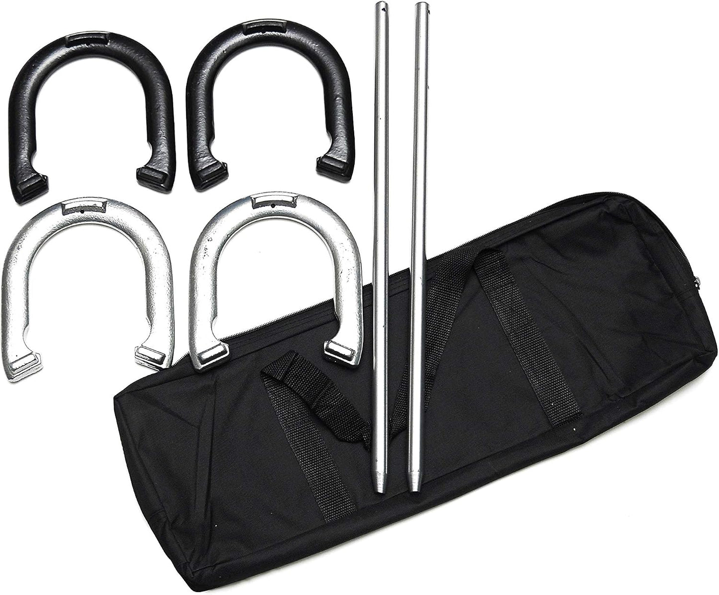 Set 4 Herraduras 2 Estacas Estuche Al Aire Libre