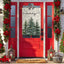 Bandera Navidad doble cara 28x40" exterior resistente