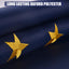 Bandera Alaska 4x6ft bordada poliéster rayas