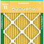 Filtro aire MERV 11 12x25" para mascotas alergias 1pz