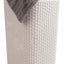 Cesta lavandería mimbre plástico 60L color marfil