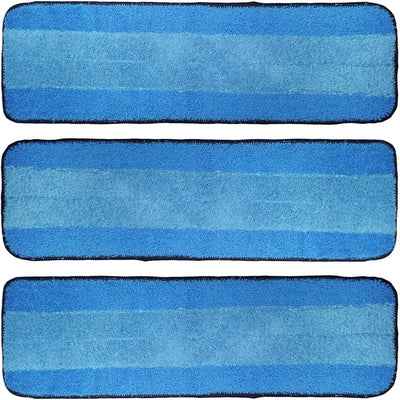 3 Pzas Almohadillas Microfibra Comp Bona 18pulg Pisos Duros