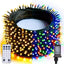 Tira luces LED Navidad 100ft 300 luces 2en1