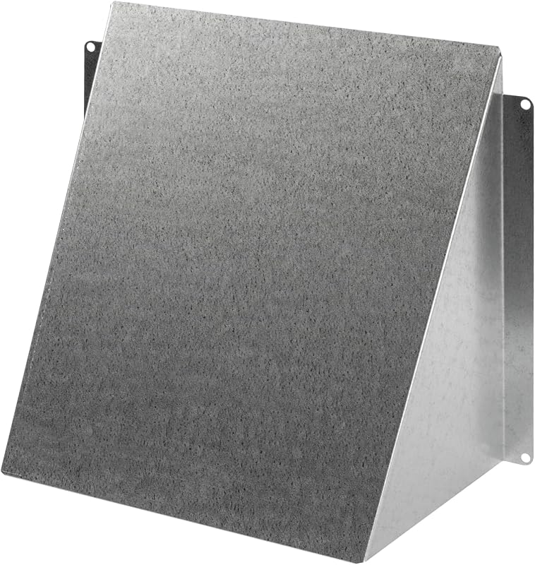 Cubierta ventilación acero galvanizado 8x8 resistente lluvia