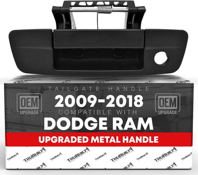 Manija portón trasero metal cerradura comp Dodge Ram 09-12