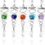 5 Colas Estabilizadoras Espiral Acero Inox 7.1" Jardín