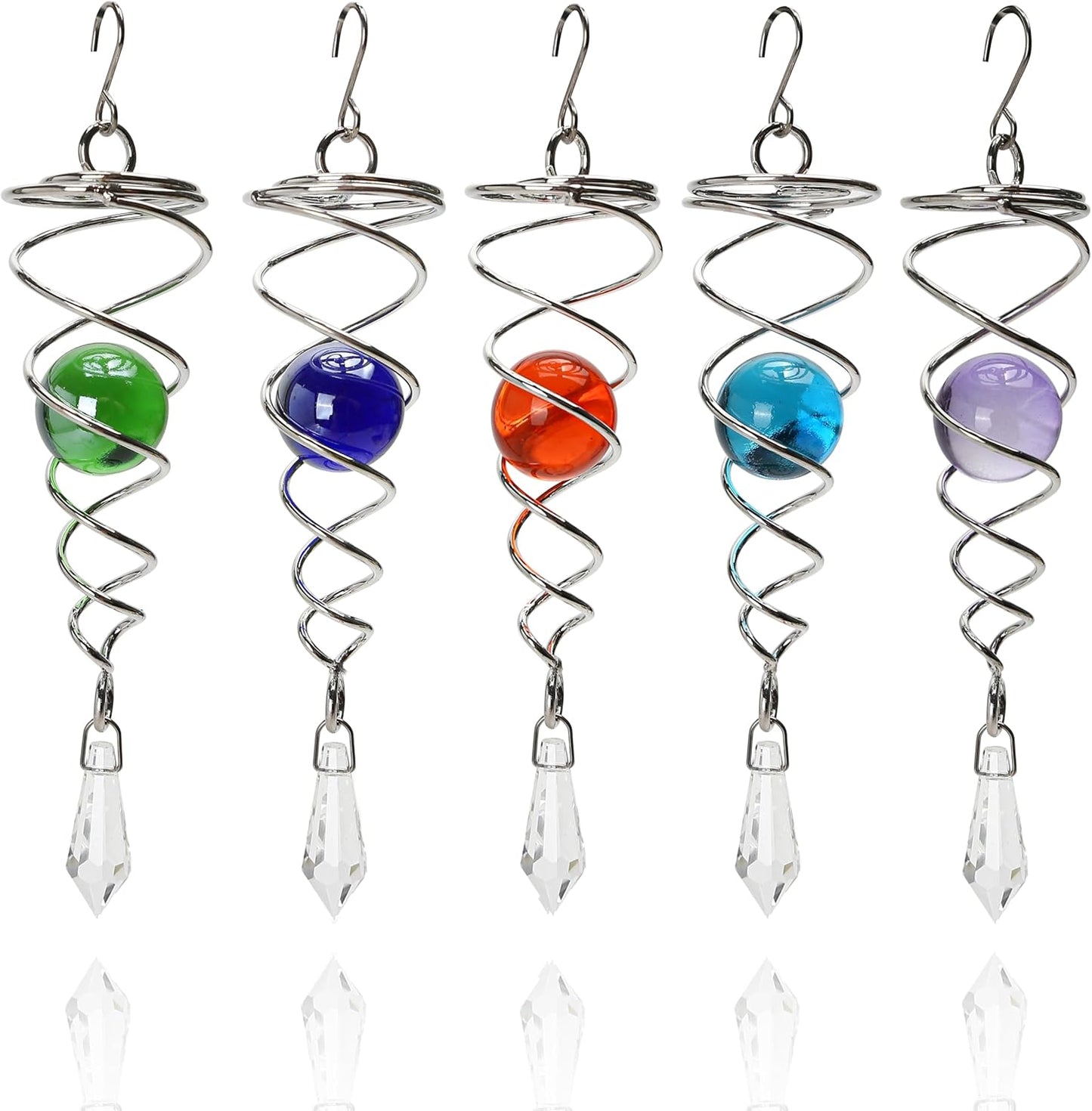 5 Colas Estabilizadoras Espiral Acero Inox 7.1" Jardín