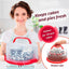 Soporte tarta 10" multiusos 5 secciones asas plegables