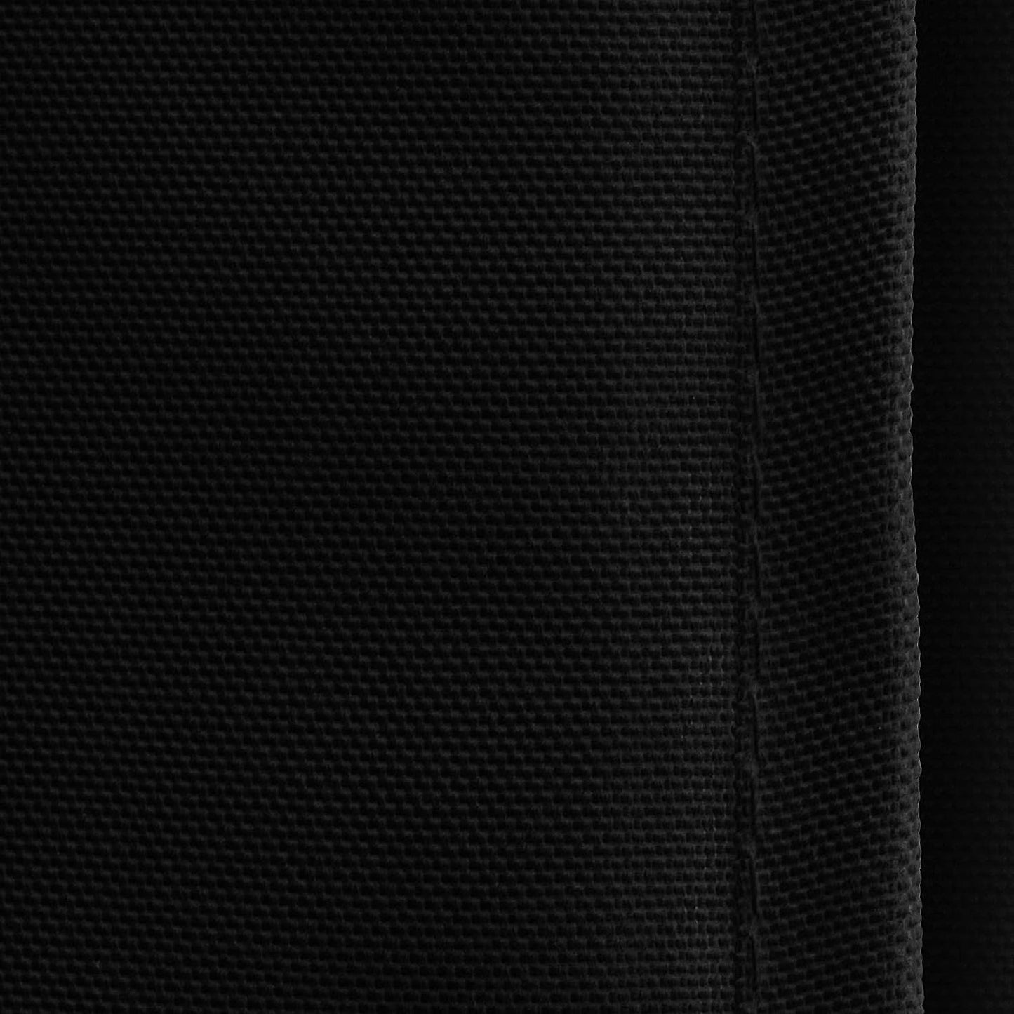 Mantel cuadrado 70pulg poliéster negro para bodas