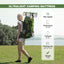 Almohadilla espuma plegable impermeable para acampar senderismo