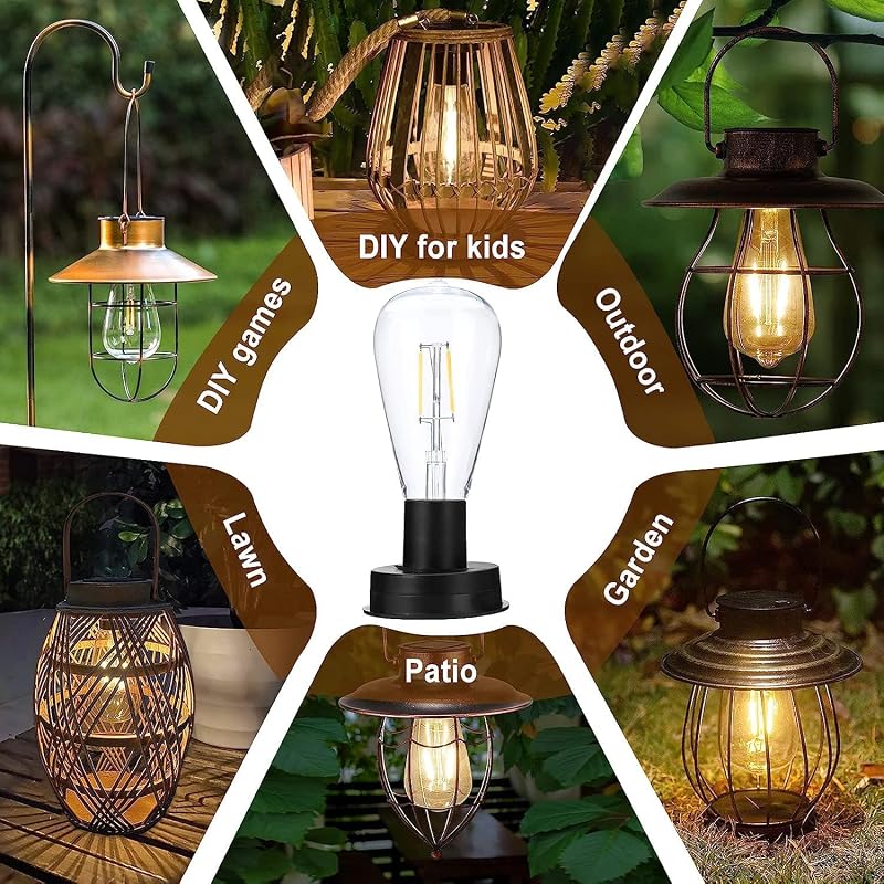 Repuesto luz solar accesorios impermeables 2.76pulg
