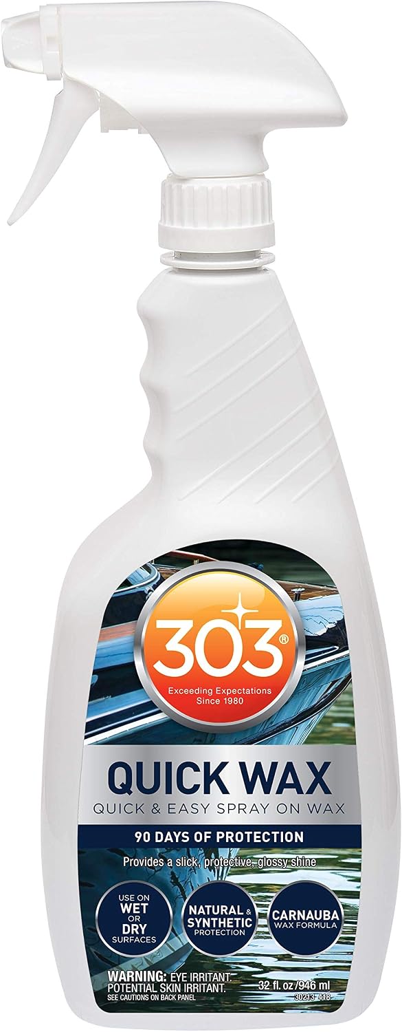 Cera de carnauba 32oz para superficies húmedas y secas