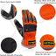 Guantes extracción servicio resist. cortes aceite agua