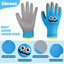 3 Pzas Guantes Jardinería Niños Revestimiento Goma Suave