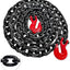 Cadena remolque 1/2" 16ft 12000lb ganchos rojos