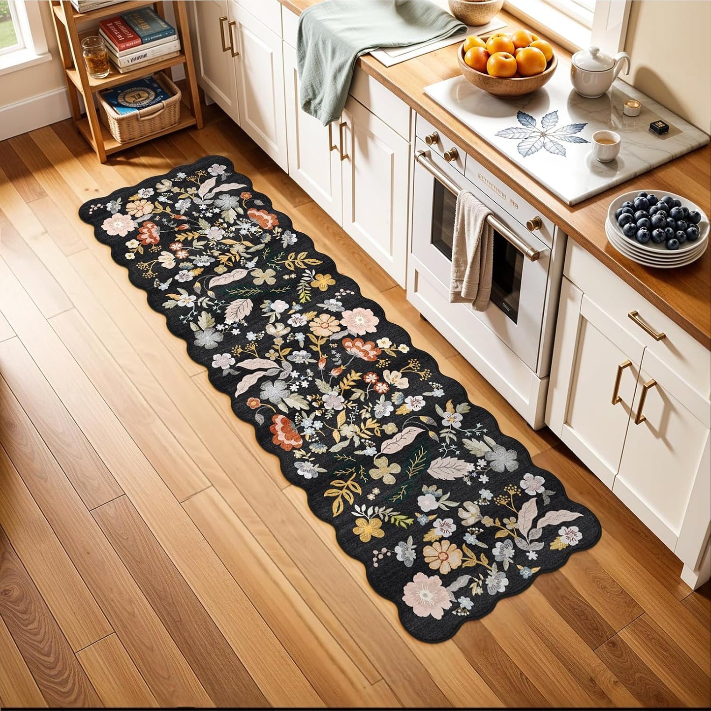 Alfombra pasillo 2x6ft antiderrap bohemia