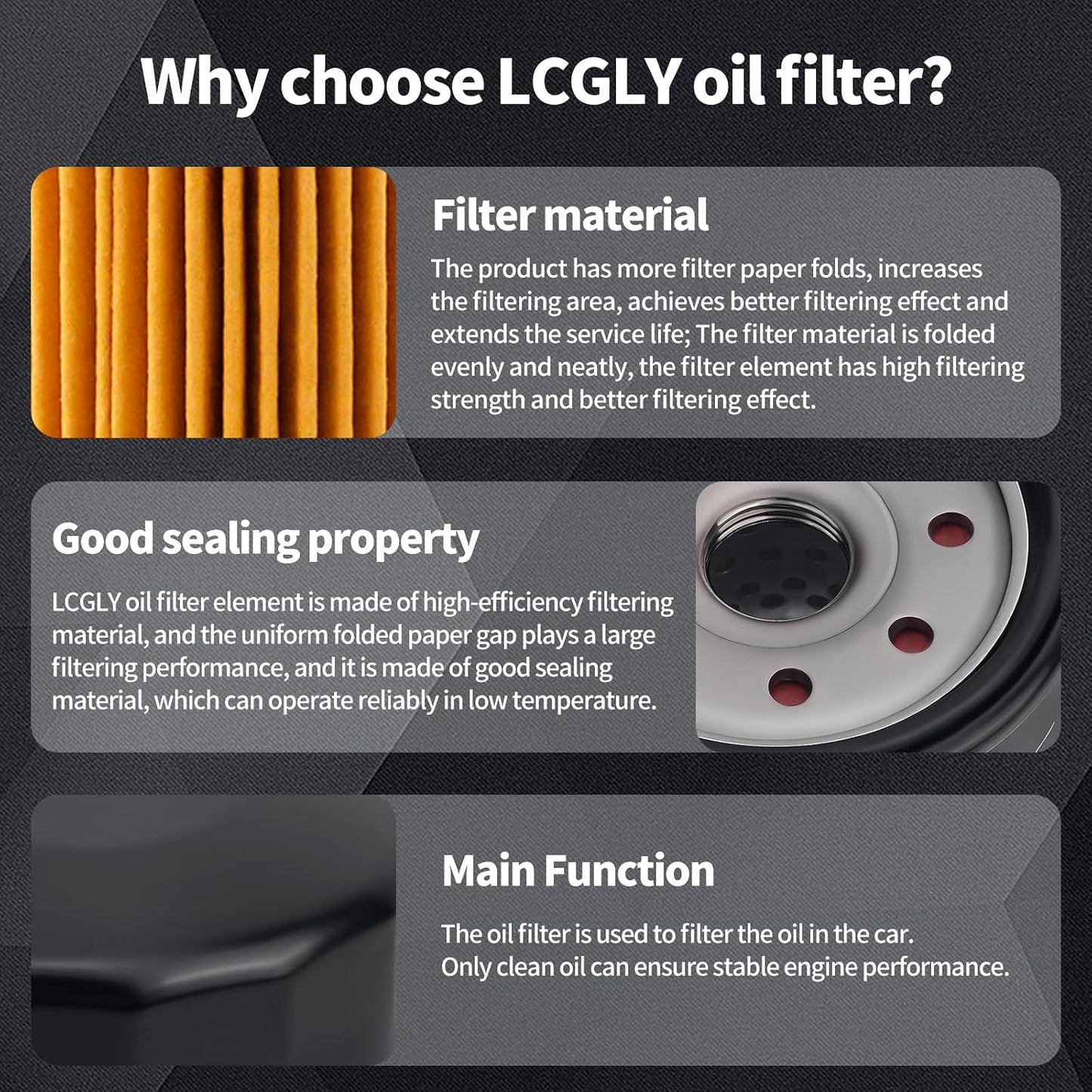 Aceite filtro comp Yamaha F150 4 Pzas