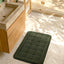 Alfombra baño microfibra antideslizante 17x30pulg