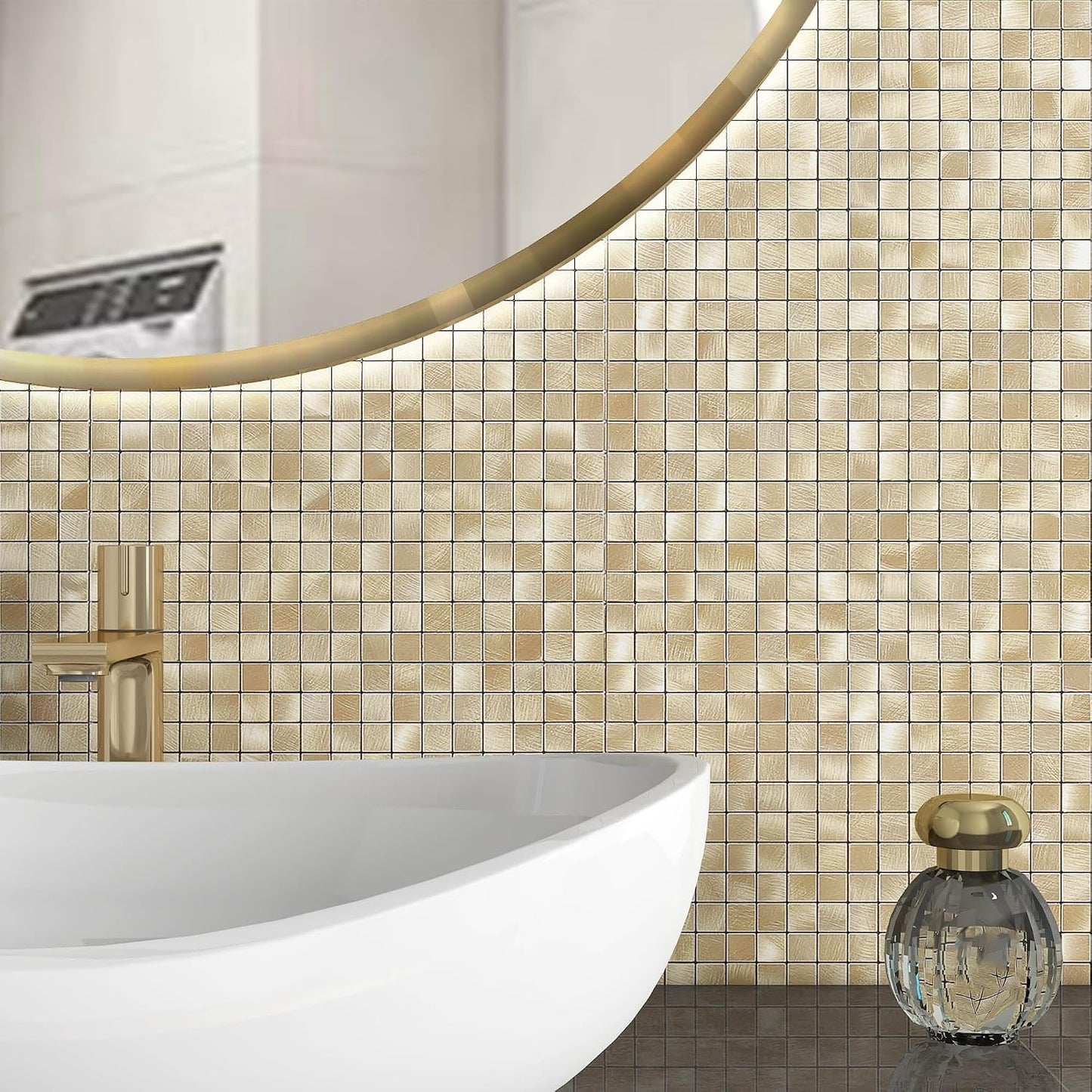 Set azulejos pared cocina adhesivo pelar y pegar 5 hojas