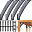Soporte 45° para viga madera cenador 4 Pzas