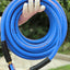 Manguera aire plomo 1/4pulg x10ft acoplador aluminio azul