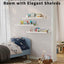 Estantes libros guardería set 3 decoración niños