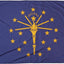 Bandera Indiana 4x6ft fabricada EE.UU.
