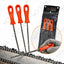 Set 3 Pzas Herramientas Acero Carbono para Motosierra