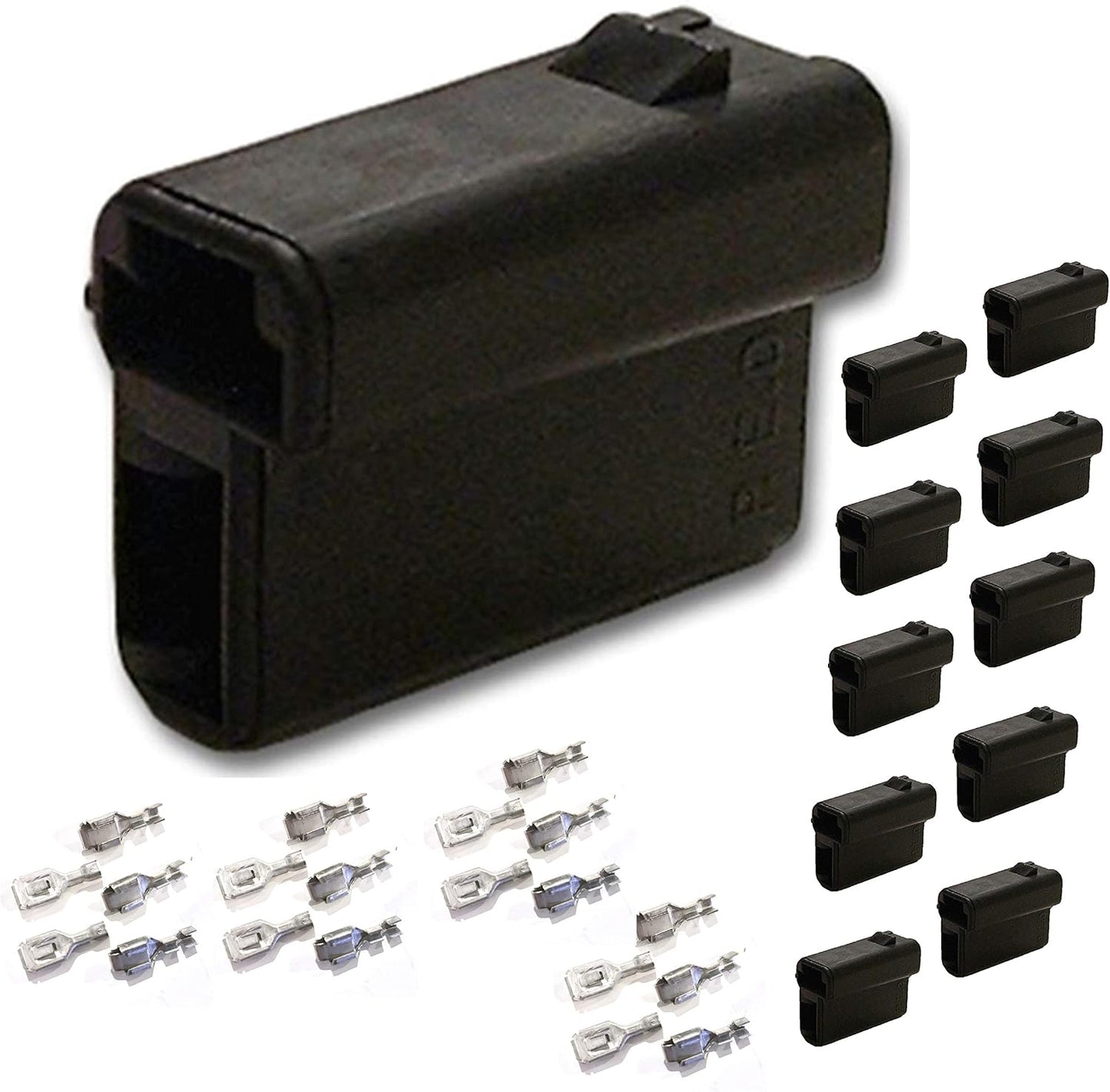 Pack 10 Conectores Hembra 2 Vías