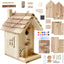 Kit casa pájaros madera para adultos 8.5pulg