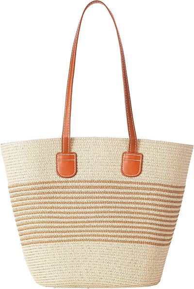 Bolsas de paja para mujer playa tejidas vacaciones