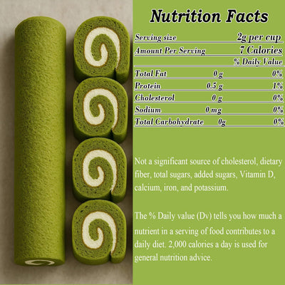Polvo matcha orgánico 100% puro sin azúcar 1.06oz