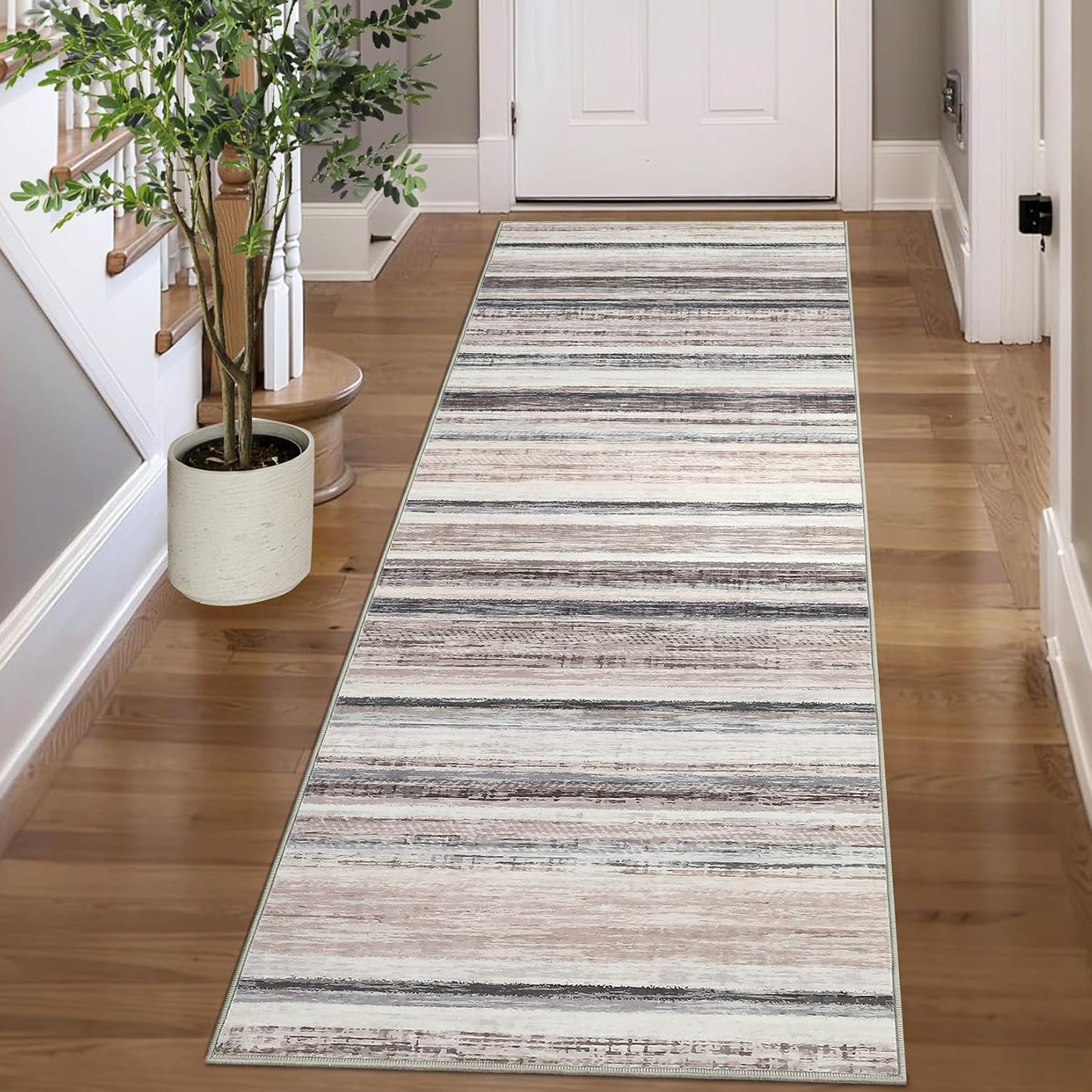 Alfombra pasillo 2x6ft antiderrap suave resistente manchas