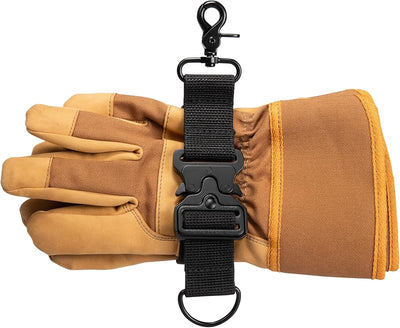 Correa guante bombero con hebilla metal ajustable