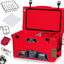 Bastard 45qt Cooler Rugged Rojo Neón con Accesorios
