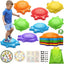Piedras equilibrio para niños 8 pzas rana interior