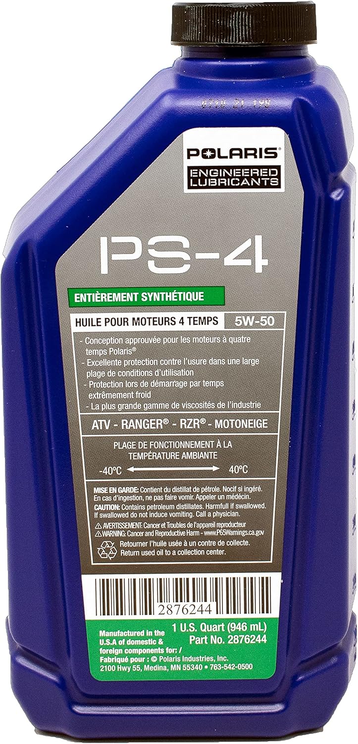 Kit cambio aceite comp Polaris Ranger RZR 800 UTV filtro