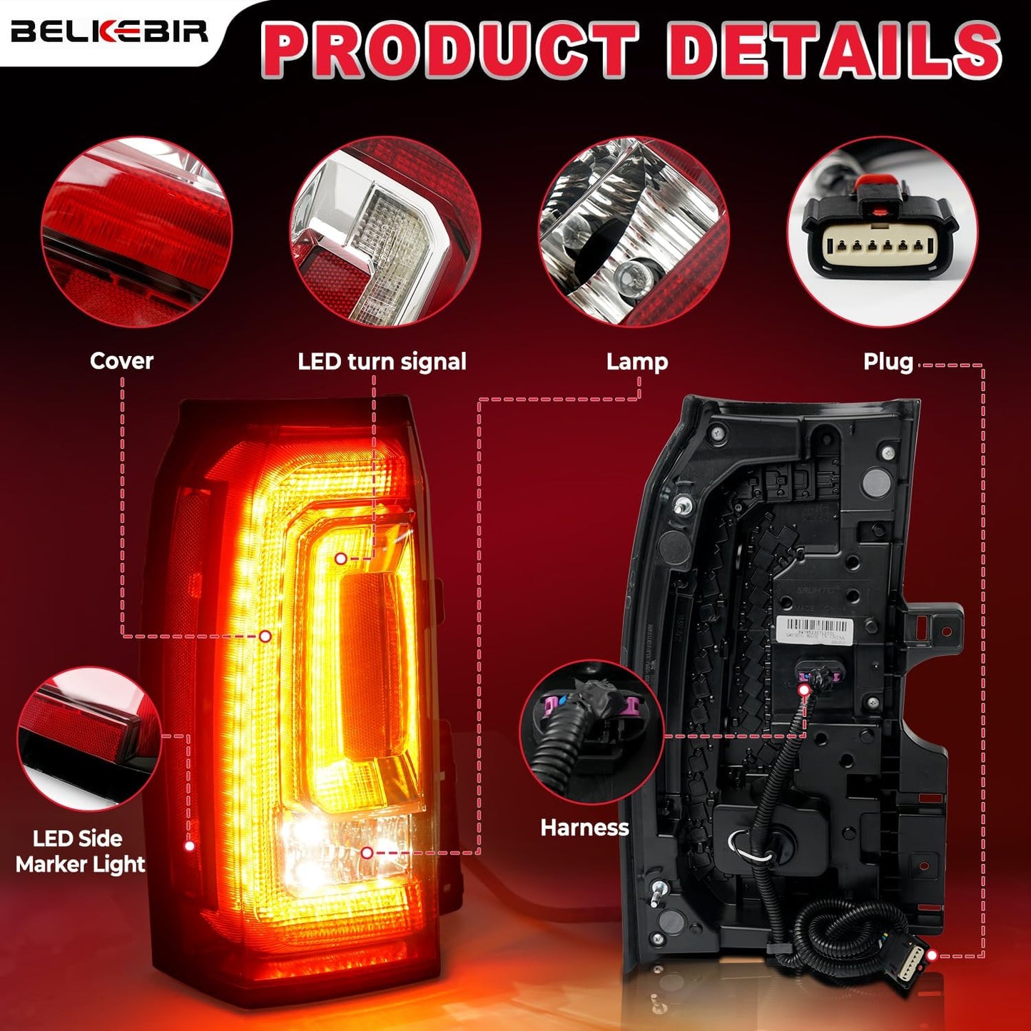 Luces traseras LED comp GMC Yukon 15-20