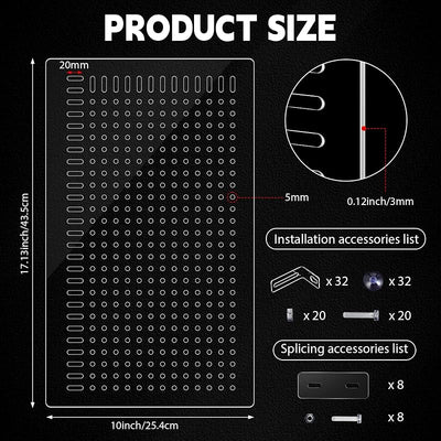 4 Divisores Acrílicos Pecera 17x10pulg con Ventosas