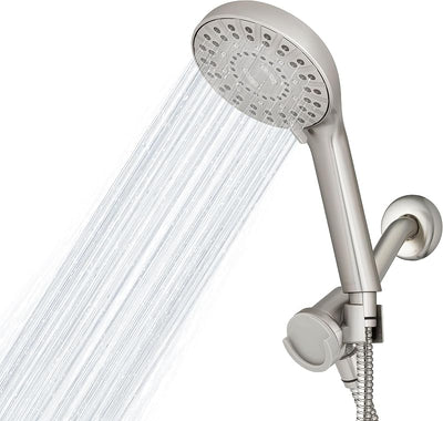 Cabezal ducha magnético ajustable 5ft níquel cepillado