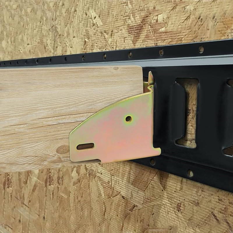 10 Pack Soportes E-Track Viga Madera 2x4-2x6 Camión Remolque