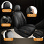 Fundas asiento Nissan Rogue Sport 17-22 piel sintética negro