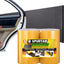 Protector pared garaje espuma 79x8pulg pack 2 negro