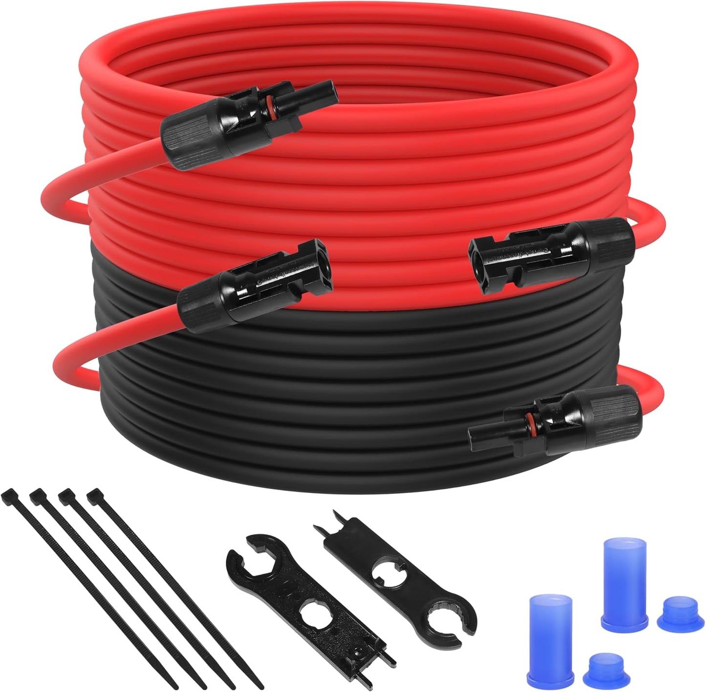 Cable extensión solar 10 AWG 20 pies