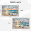 6 Manteles Tortuga Marina 12x18pulg Lavables Hogar